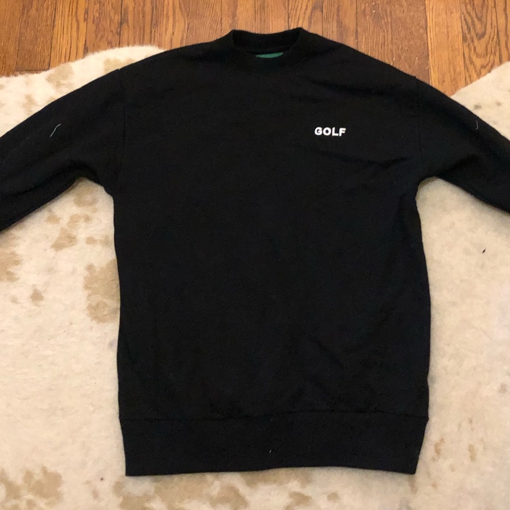 GOLF WANG BLACK CREWNECK